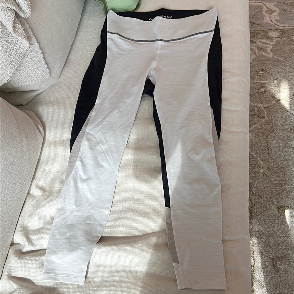 Outdoor Voices Black and White Leggings